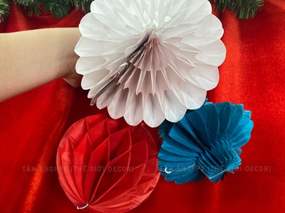 Set 03 Giấy xếp thông châu nhũ tuyết (Nhiều màu) C13 - 17cm GIAYXEP-02